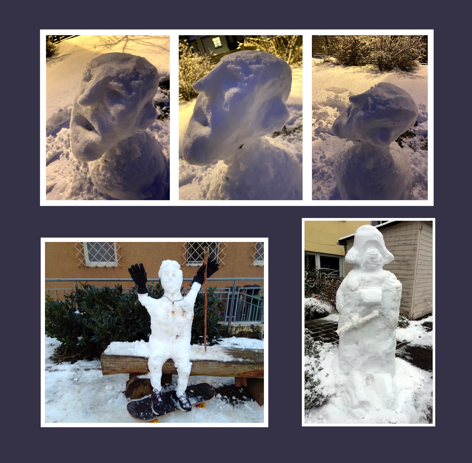 Schneemann Gewinner