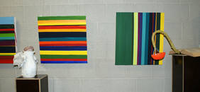 ausstellung im gang