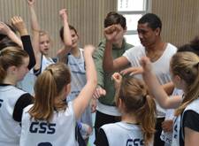Basketball Maedchen