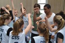 Basketball Maedchen