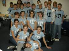die Klasse 7b beim Kinderkanal