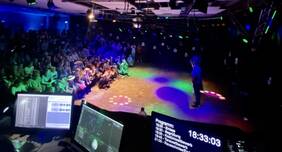 Blick vom DJ-Pult