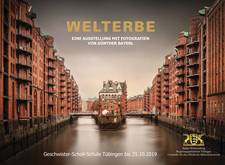 Plakat zur Ausstellung Welterbe