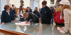 Empfang im Rathaus