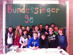 Bundessieger Mathe im Advent Klasse 9b