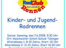 Plakat Fahrradrennen
