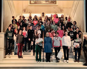 Gruppenfoto im Haus der Geschichte